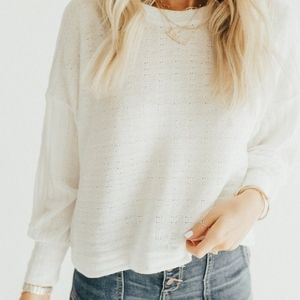 DELTA knit sweater - medium - CJLAA